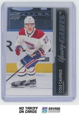 2021-22 Upper Deck Young Guns Cole Caufield #201 Montreal Canadiens