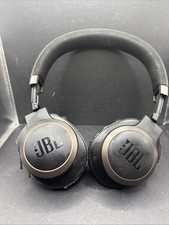 JBL LIVE 650BTNC Wireless Over-Ear Noise-Cancelling Headphones - Black As-is