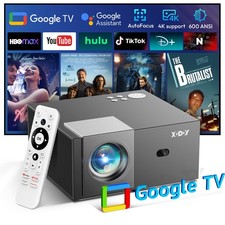 4K Projector 25000 Lumen Android LED USB HDMI 5G WiFi 6 Bluetooth Beamer Theater