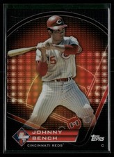2011 Topps Prime 9 Player of the Week Refractors #PNR1 Johnny Bench Reds
