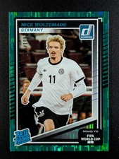 2025-26 Panini Donruss FIFA NICK WOLTEMADE 185/199 RC Teal Rated Rookies #208