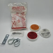 Sealed NOS - Gulco Safety Bike Reflector Kit #2300, Vintage Road Muscle BMX