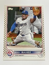 2022 Topps Baseball Gold Stars #383 - Andy Ibanez - Texas Rangers