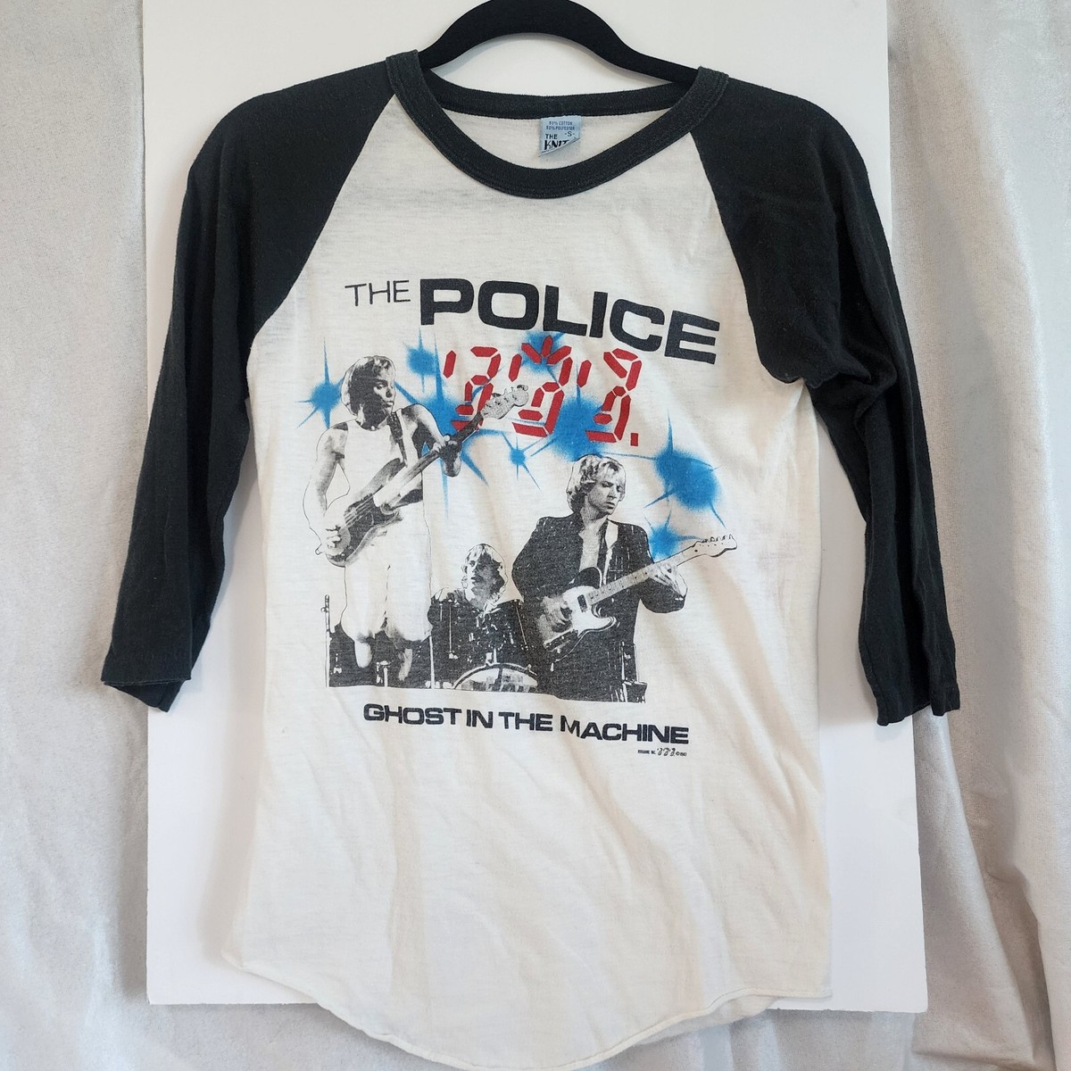 The Police Vintage Concert Tour 1982 T-shirt Ghost In Machine RARE 