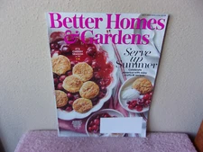BETTER HOMES & GARDENS  MAGAZINE  " SERVE UP SUMMER  "  JULY ,  2020