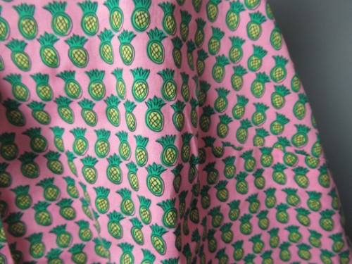 NWT Talbots Women's Button Down Top - Size 14W - Pineapple Design - 13 e5 sb - Picture 7 of 9
