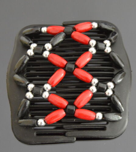 Trend African Hairclip XL Haarklammer Haarspange Haarkamm Holz Comb + 63 Modelle - Bild 25 von 57