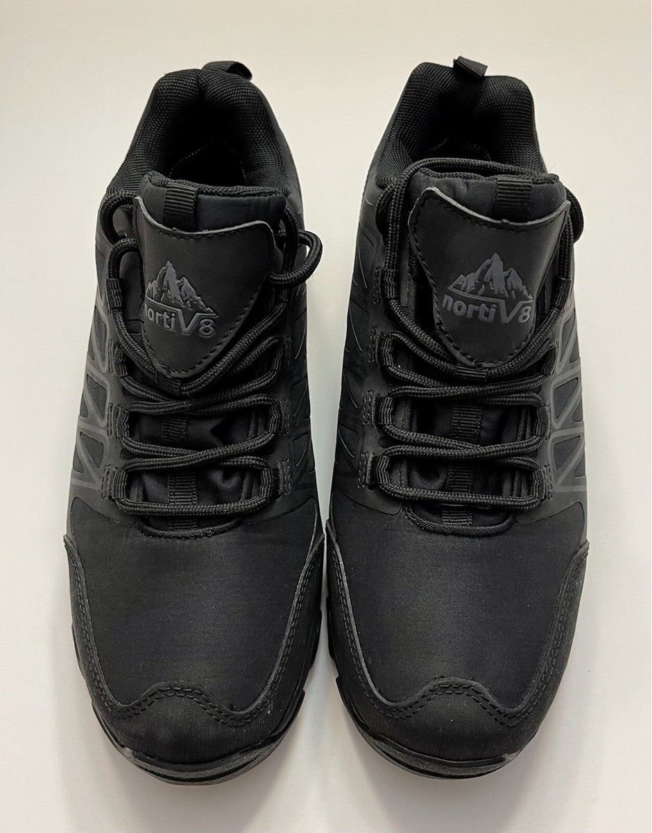 Norti V 8 Men's Hiking Shoes WATERPROOF Black Suede, CB-15 | eBay