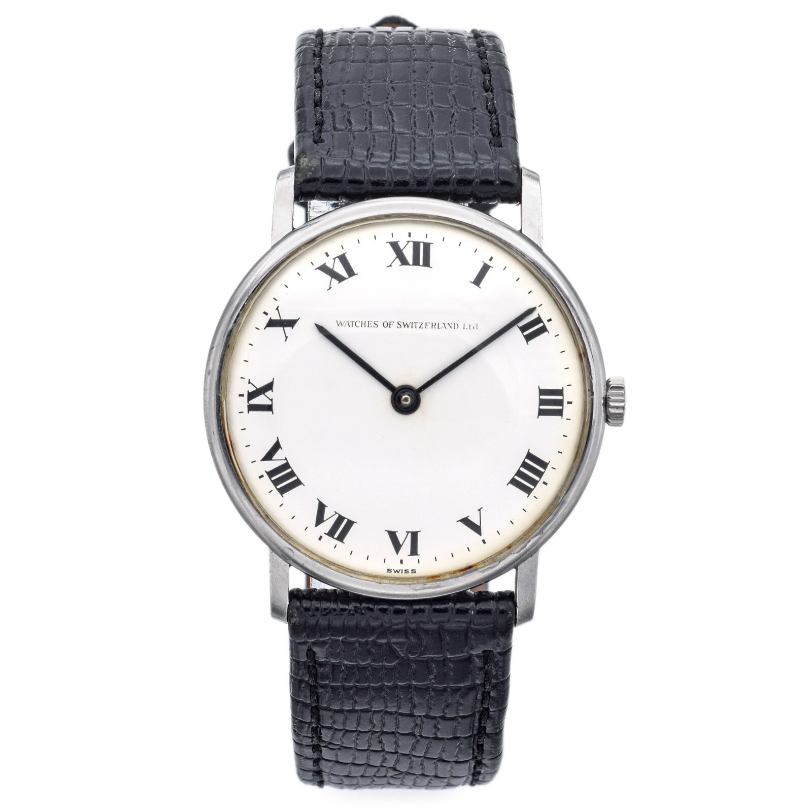 Vintage Ebel for Watches of Switzerland Wind Up Thin Men's Dress Watch