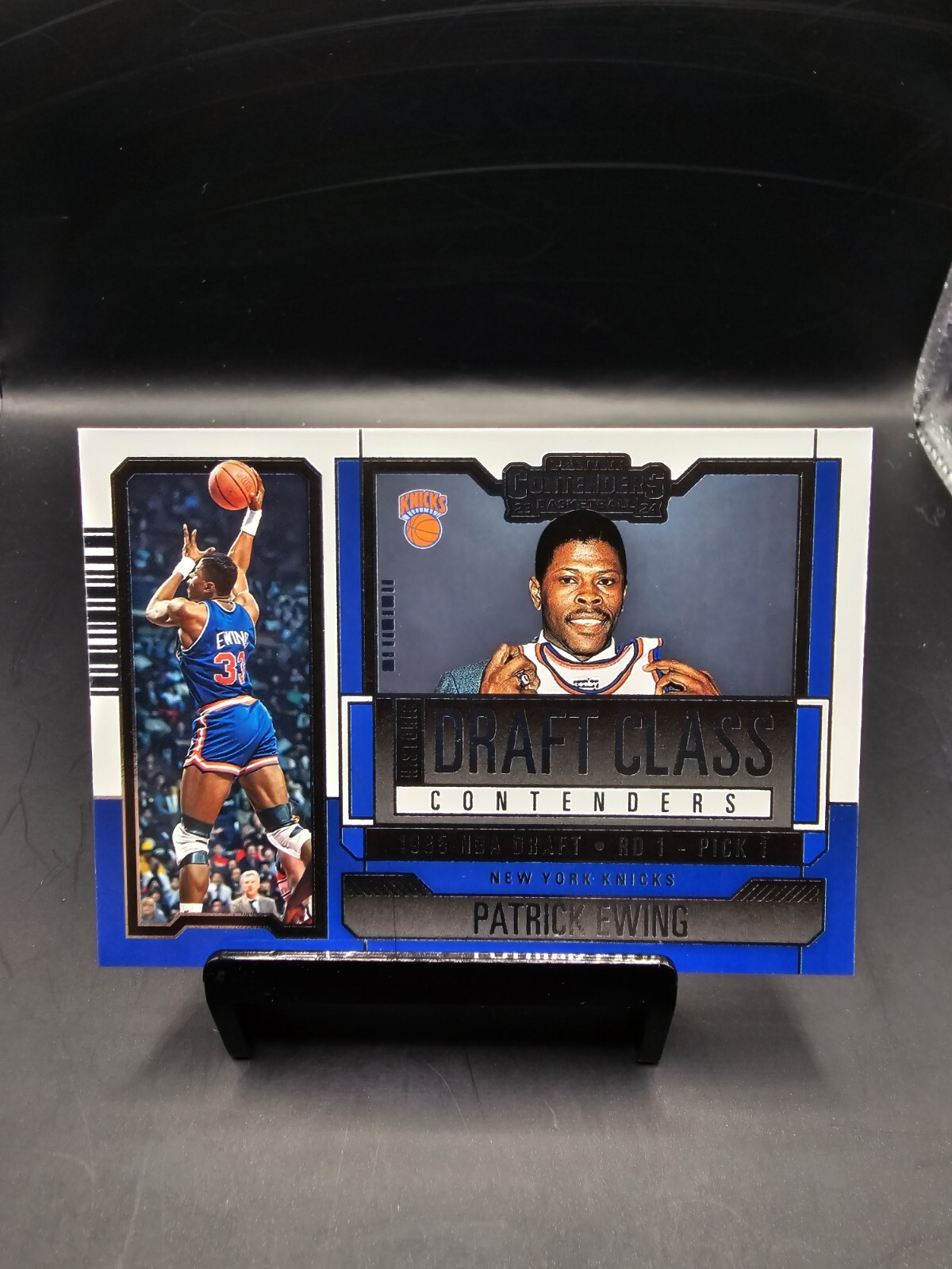2023-24 Panini Contenders #20 Patrick Ewing Historic Draft Class - Knicks 