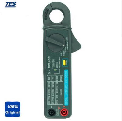 TES PROVA-15 High Resolution DC 1mA AC 0.1mA AC/DC mA Current Probe