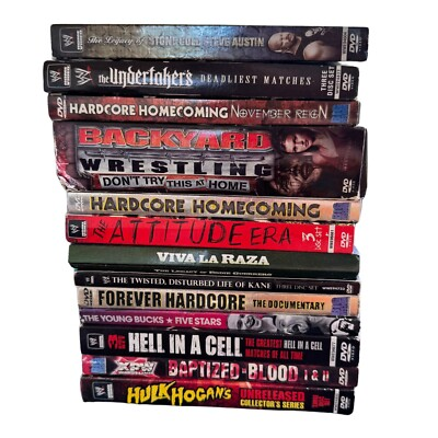 #ad wrestlemania Hardcore homecoming the Attitude era hell in a cell dvd XPW $9.99