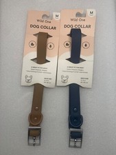 2X Wild One Waterproof Dog Collar Medium 12-15 In Nylon