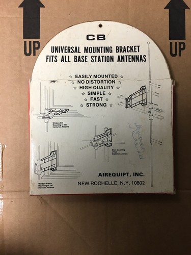 Vintage Airequipt CB Universal Mounting Bracket Fits All Base Station Antennas - Picture 2 of 4