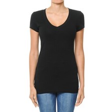 Mujer/Junior Cuello V Ambiente Ropa Manga Corta V-