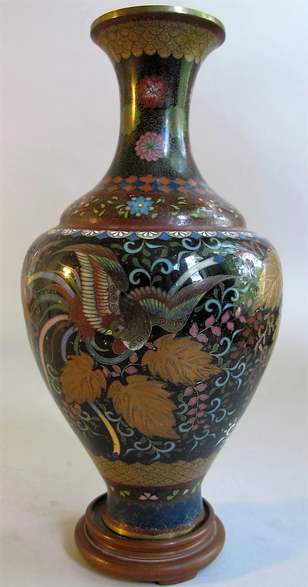 景泰蓝日本花瓶1850-1899 | eBay