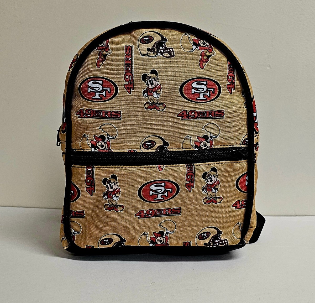 MIKEY AND MINNIE SF 49ERS GOLD MINI BACKPACK | eBay MIKEY AND MINNIE SF 49ERS GOLD MINI BACKPACK | eBay