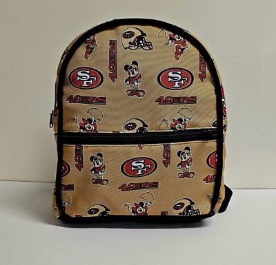 49ers mini backpack Loungefly NFL Printed With a variety of expandable pockets and front The Northwest NFL San Francisco