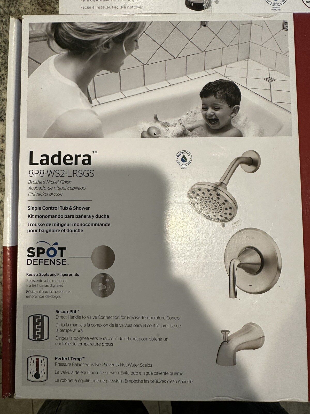 Pfister Jaida 1Handle Tub & Shower Faucet Spot Defense Brushed