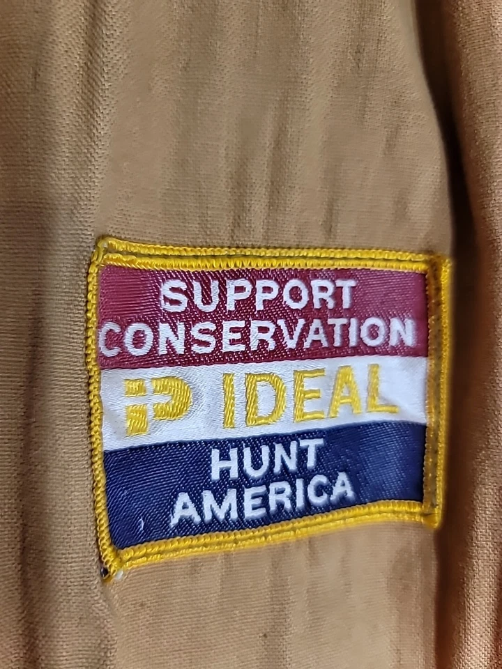 Support Conservation Patch Orange/Brown Safety Hunting Vest Size XL - Image 3 of 4