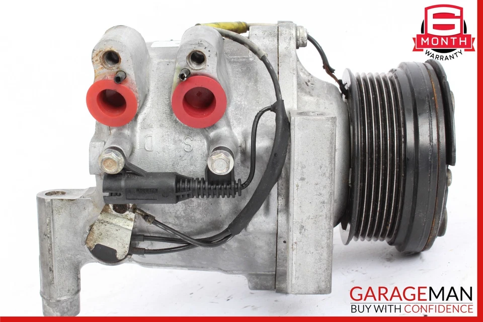 96-02 Mercedes-Benz R129 SL500 Behr Hella Service A/C Compressor 351129081 - Image 4 of 4