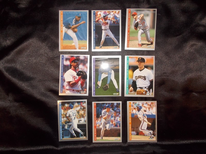 1993 Fleer Baseball Lot (28)