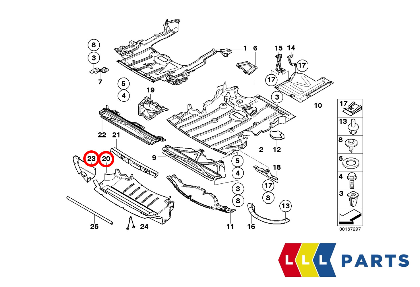 BMW NEW GENUINE 3 SERIES E90 E92 E93 M3 ENGINE SPLASH UNDERENGINE GUARD KIT SET eBay