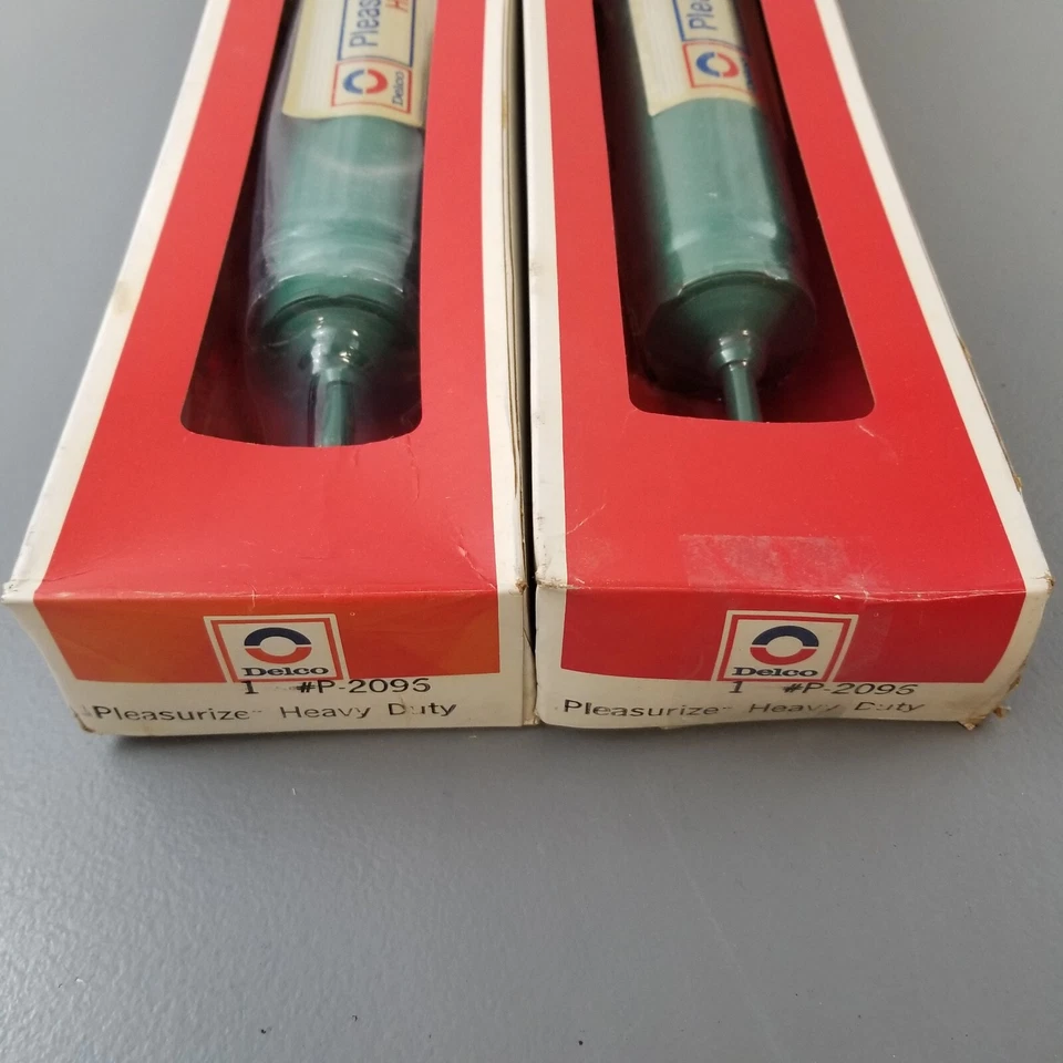 2 AMORTIGUADORES DELANTEROS DELCO HD 1967-70 MODELOS FORD MUSTANG MAVERICK MERCURY COUGAR NUEVOS Foto 4 de 4