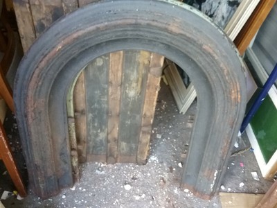 Antique Cast Iron Fireplace Surround Jackson Ny Ny 1800 S 32 X33 T