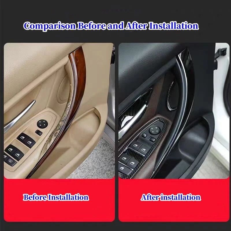 For BMW 320i 328i 330i 335i 340i 428i 430i 435i 440i Inner Trim Door Pull Handle Foto 4 de 4