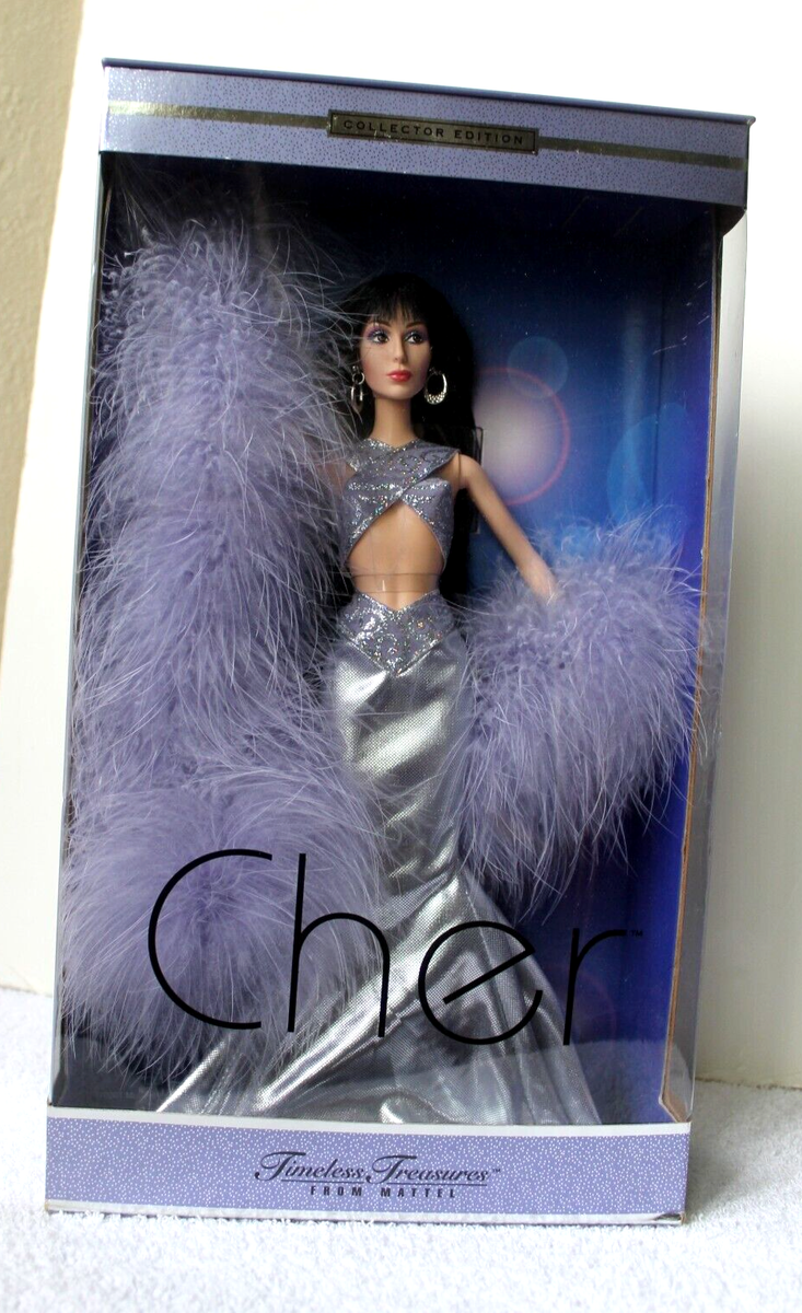 Mattel Barbie Cher 2001 Bob Mackie Timeless Treasures Collector Ed