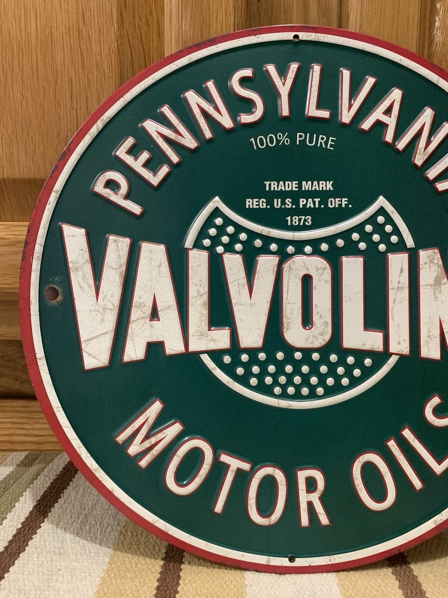 専用【Valvoline バルボリンオイル】ヴィンテージネオン時計付看板