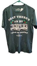 Men's National Lampoon's Christmas Vacation That There's an RV Green T Shirt L