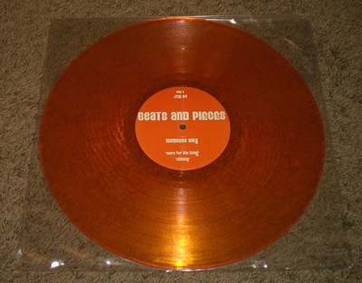 Beats And Pieces Members Only~RARE 2003 UK Import Deep House 12''~Orange Vinyl