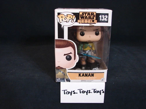 Funko Pop Star Wars Rebels Kanan 132 RARE NEW