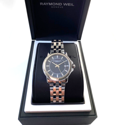Raymond Weil 5591-ST-50001 Tango Men's Blue Dial Swiss Date