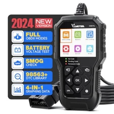 VDIAGTOOL VD30 Pro Car Code Reader, OBD2 Scanner Diagnostic Tool for Cars and Tr