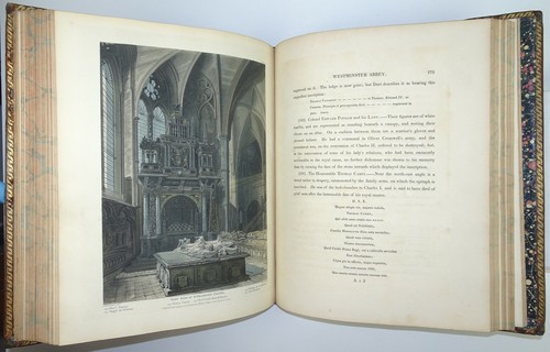 RUDOLPH ACKERMANN Combe History Church St Peters WESTMINSTER ABBEY 1st/1st 1812 - Picture 10 of 12