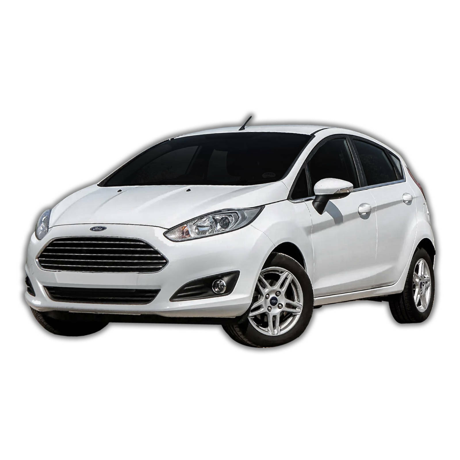 Allweather Rubber Set 3D Tailored Heavy Duty Car Mats for Ford Fiesta