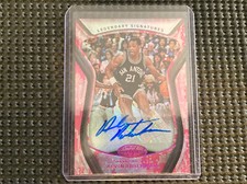 2020-21 Certified Legendary Signatures Camo #18 Alvin Robertson Autograph /25