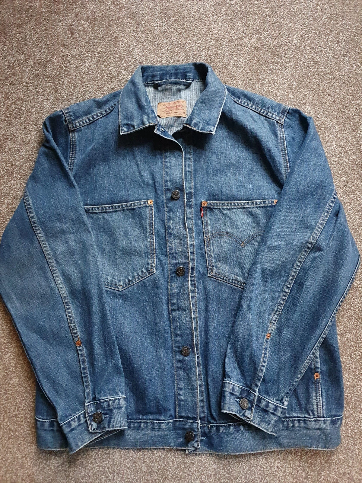Levi Denim Jacket 70611 - Mens Medium