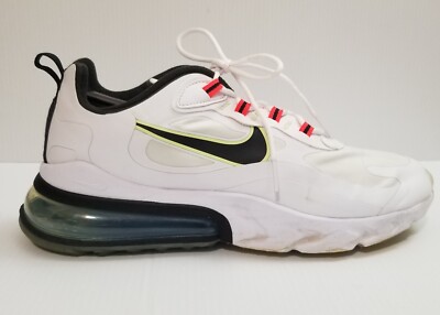 Nike Womens Air Max 270 React CZ6685-100 White Running Shoes Sneakers Size 11