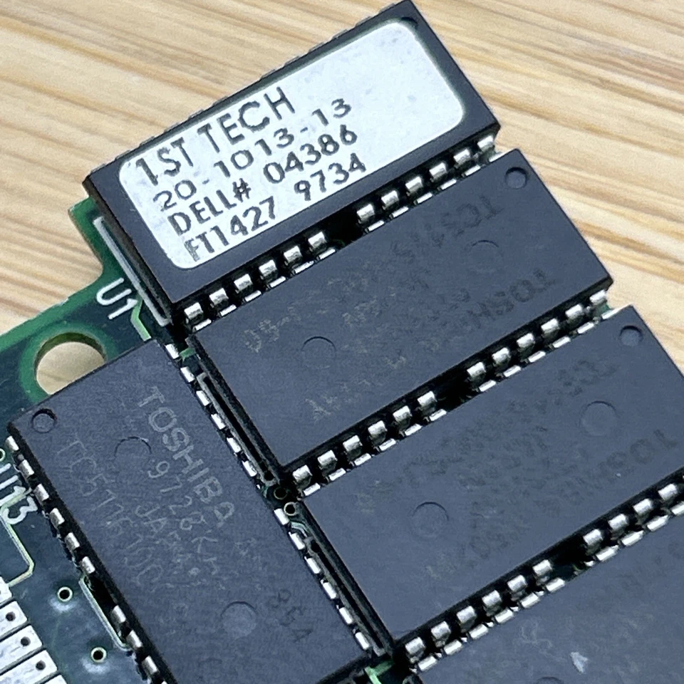 64MB Fast Page FPM MEMORY PARITY 60N SIMM 72-PIN 5V 16X36 DELL # 04386 72pin - Image 2 of 4