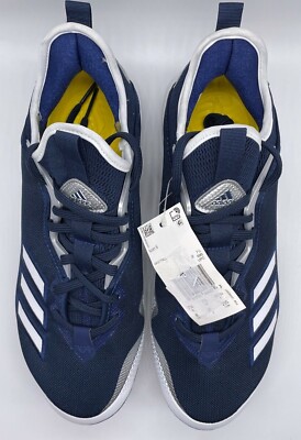 Adidas Mens Icon 6 Low Metal Baseball Cleats Boost Navy FV9343 Size 8 Free Ship