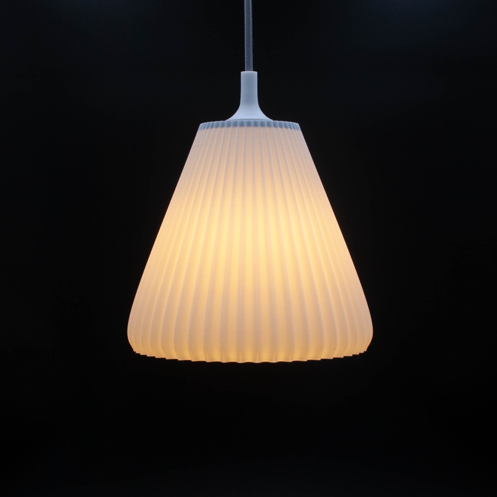 Abat-jour plissé translucide lustre suspension E27 abat-jour de remplacement