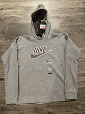 Kids Nike Hoodie Sweater Gray L Large Unisex Boys Girls