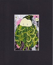 8X10  Matted Print Art Picture Street Art Graffiti: Microbo, 2007 Italy