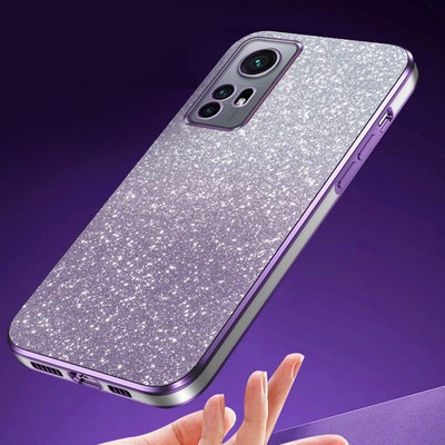 Glitzer SchutzHülle für Xiaomi 13T Pro 12T Redmi Note 11 10 9S 8 7 Poco F5 F4 F3