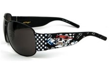 Ed Hardy EHS 019 Speed Kills Black Sunglasses