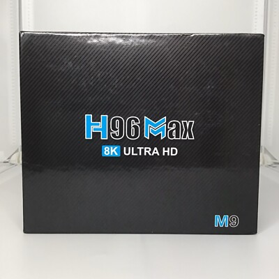 H96 MAX M9 Smart TV Box Android 14 RK3576 8K HD Media Player Ram 8GB ROM 128GB